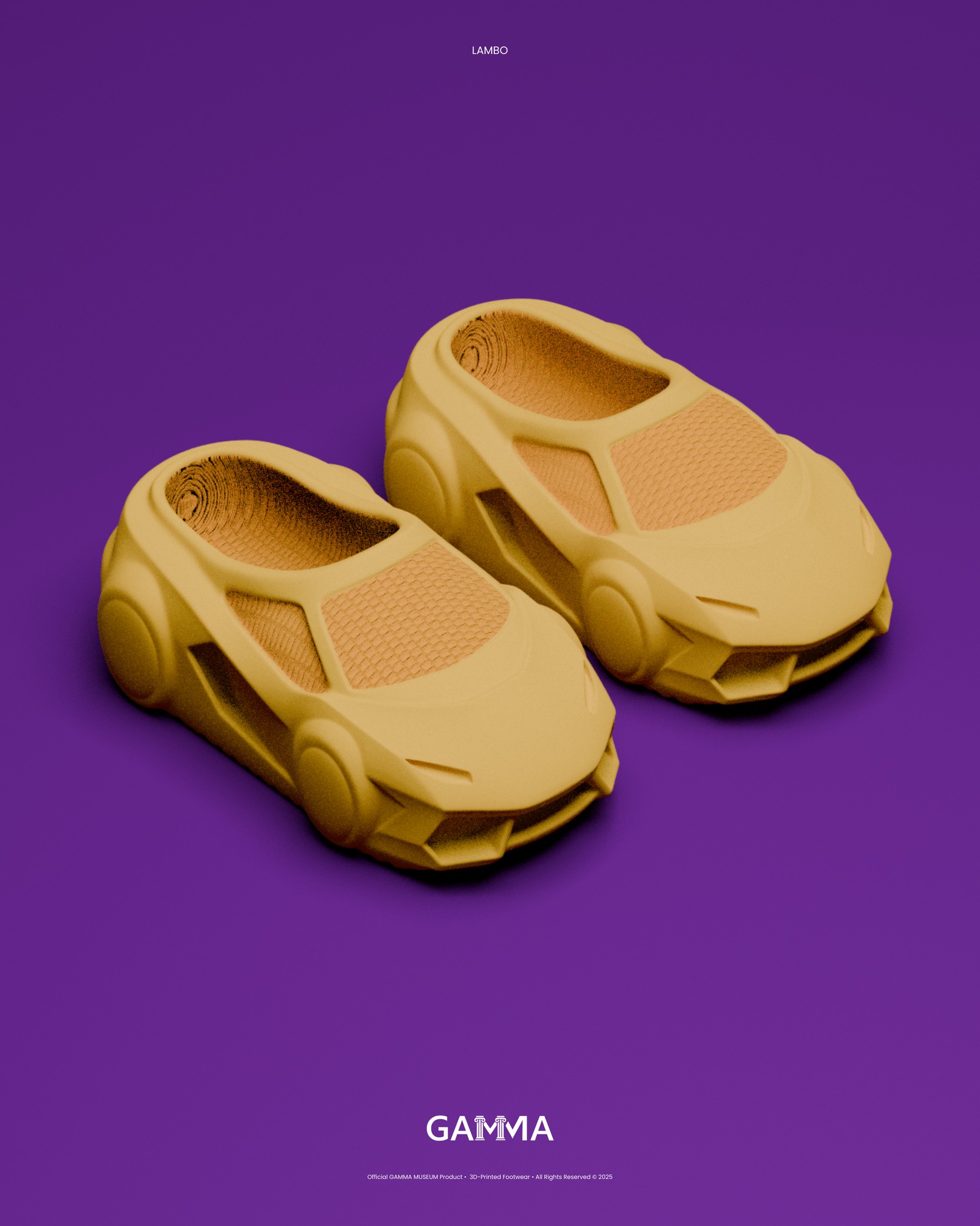 Lambo in yellow, pair