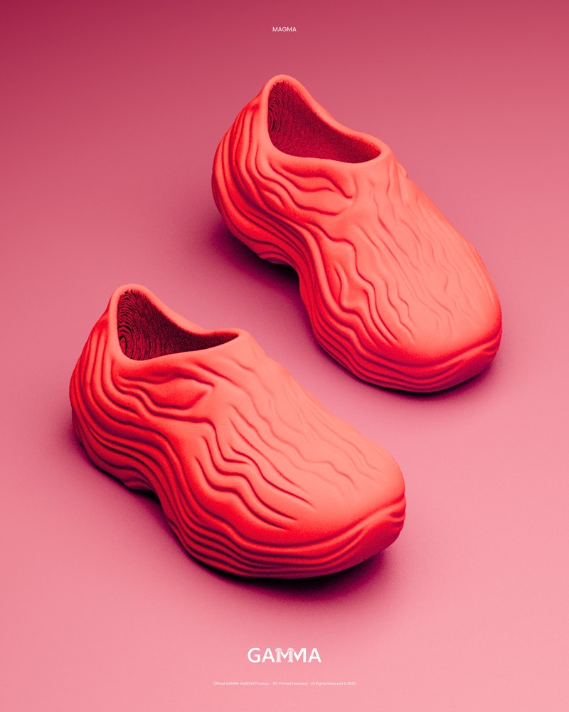 Magma in coral, pair
