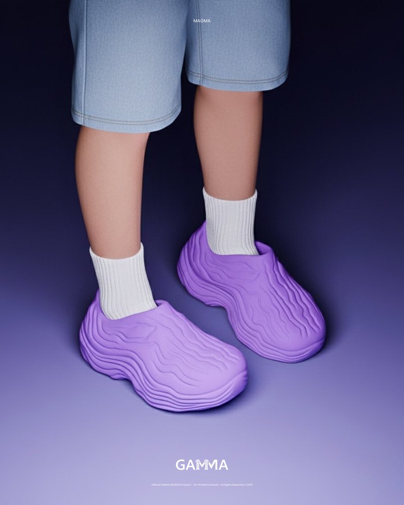 Magma worn by a kid